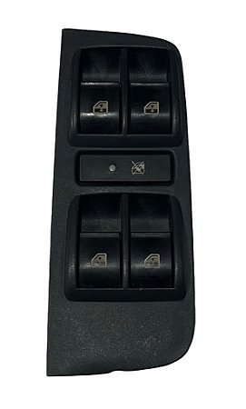 Botão Vidro Elétrico Dianteiro Esquerdo Com Moldura Fiat Palio Siena 2004 a 2016 Original Fiat 31255 Usado