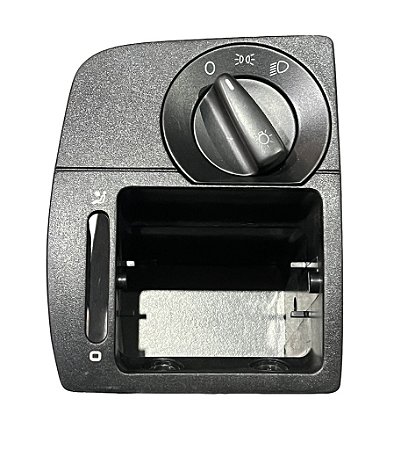 Moldura difusor com chave de luz farol VW Gol G2 95 à 99 Original VW 373857043 Novo de época