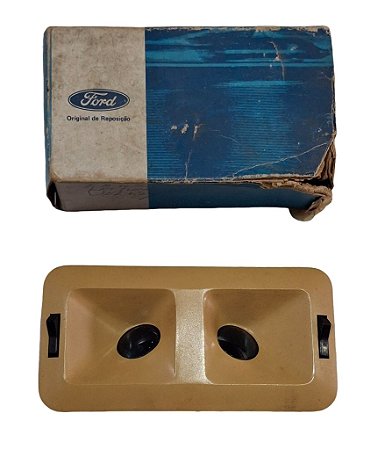 Lanterna luz de teto marrom Ford Corcel Pampa Del Rey até 1983 Original Ford BE1E13A701 Novo de Época