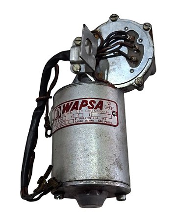 Motor do limpador de pára-brisa 12V VW Fusca 1300 1500 1600 73 à 76 Original VW Novo de Época