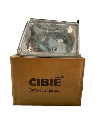 Farol Dianteiro Lado Esquerdo do FORD Escort de 1983 a 1986 Original CIBIÉ 7006772 Novo de Época