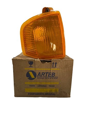 Lanterna Seta LD Lado Direito Âmbar Ford Escort Verona 1987 à 1992 Marca Arteb 0560028 Nova de Época