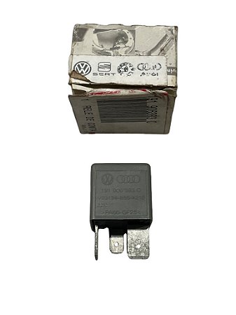 Rele Injeção Eletrônica Santana Quantum Golf Passat Alemão Original VW 191906383C Novo de Época
