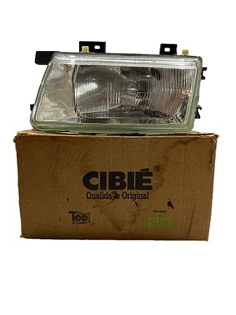 Farol Dianteiro Lado Esquerdo H4 BI-IODO do VW Logus de 1993 a 1997 Original CIBIÉ 6000432 Novo de Época