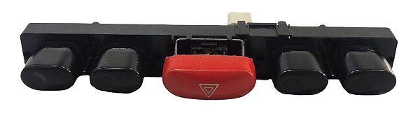 Botão Comando Pisca Alerta Fiat Palio Siena 1997 a 2000 Original Fiat 31262 Novo de Época