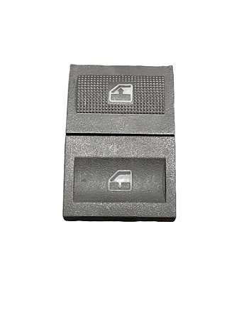 Botão Interruptor Vidro Elétrico Simples Gol Parati 1999 a 2006 Original VW 377959855B Novo de Época