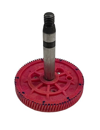 Engrenagem Limpador C/ Eixo Comp 60mm Espes 10mm Engrenagem Diâm. 65mm 88 Dentes Gol Versailles Royale Bosch 9391453589