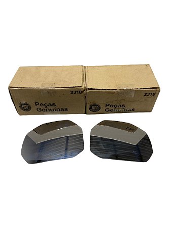 Par Lente do Espelho Retrovisor LD LE FIAT Strada Palio Adventure e Weekend de 2009 a 2020 Original FIAT 7087990 7087989