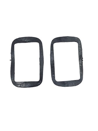 Par Calço Guarnição Maçaneta Externa Porta VW Kombi Corujinha Novos de Época