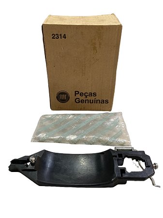 Suporte Base Maçaneta Externa LD Fiat Palio 08 a 20 Original Fiat 51779189 Novo de Época