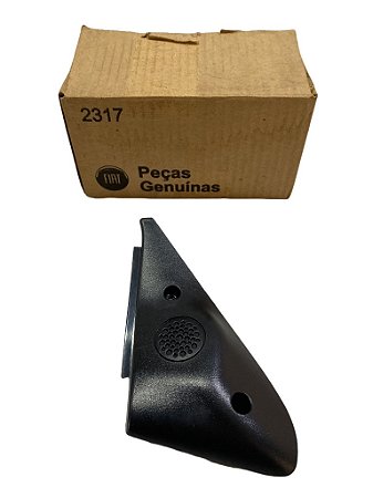 Moldura Interna do Retrovisor Lado Esquerdo do FIAT Uno de 2004 a 2012 Original FIAT 43890 Nova de Época