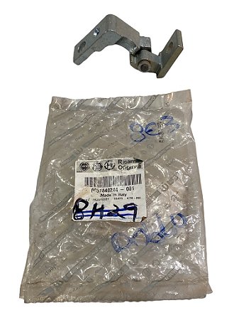 Dobradiça Porta Dianteira LE Fiat Doblò 02 a 21 Original FIAT 51840244 Novo de Época