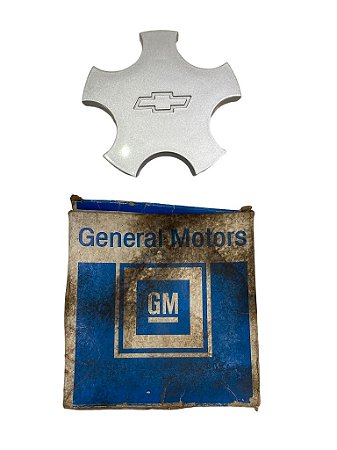 Calota Central de Roda Chevrolet Omega GLS 93 a 98 Original GM 93201439 Nova de Época