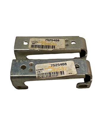 Par do Suporte do Limitador da Porta Traseira do FIAT Fiorino de 1986 a 2010 Original FIAT 7525408 Novos de Época