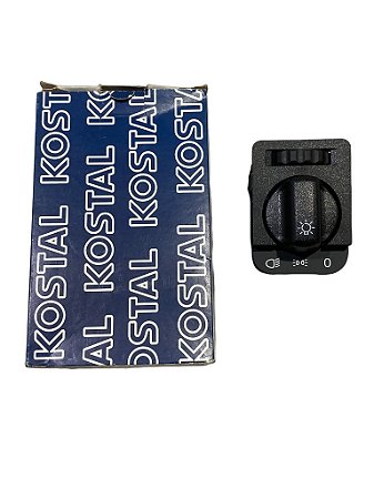 Chave Interruptor de Luz Rotativa GM Corsa 94 a 05 Classic 92 a 05 Omega Suprema 93 a 96 Kostal GM 93276217 C/Reostato