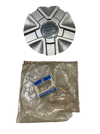Calota Central Miolo de Roda de Liga Leve Chevrolet Astra Zafira 01 a 04 Original GM 93358519 Nova de Época