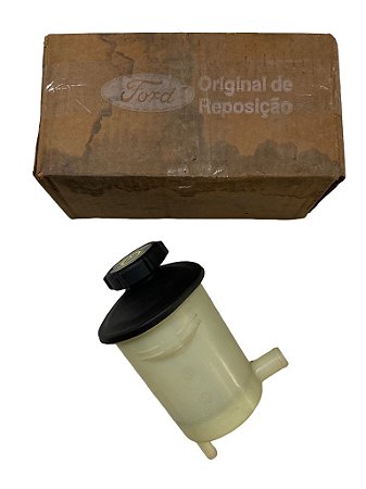Reservatório de Fluido da Direção Hidráulica do FORD Fiesta 1999 a 2006 Original FORD 96FB3R700 Novo de Época