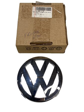 Emblema da Grade Dianteira VW SpaceFox CrossFox Fox 10 a 14 Original VW 5Z0853601CFDY Novo de Época