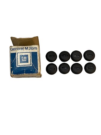 Kit 8 Botões de Fixação para Cobertura Central do Porta-Malas do GM Kadett de 1989 a 1998 Original GM 90185253