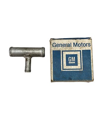 Conector T para Mangueiras do Aquecedor do GM Opala Caravan Chevette ACD10 20 40 Bonanza Veraneio Original GM 94616863
