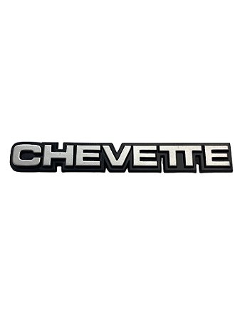 Emblema Chevette do Para-Lama Dianteiro do GM Chevette de 1982 a 1987 e 1993 Original GM 94623170 Novo de Época