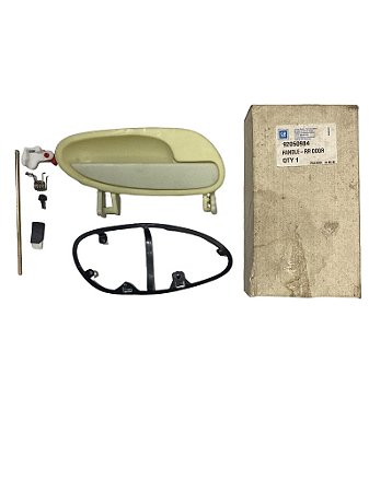 Maçaneta Externa Porta LD GM Omega 99 a 06 Original GM 92050984 Nova de Época