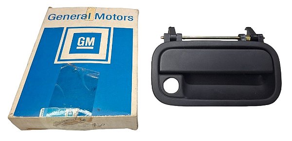 Maçaneta Externa Porta LD GM Corsa Hatch Classic Vectra 93 a 17 Original GM 25316210 Nova de Época