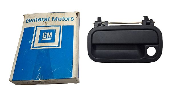 Maçaneta Externa Porta LE GM Corsa Hatch Sedan Classic Pick-Up Wagon 94 a 16 Original GM 93240359 Nova de Época