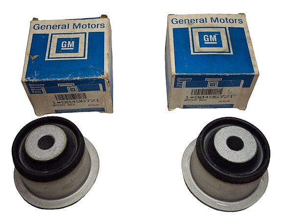 Par Bucha do Eixo Traseiro do GM Vectra B de 1997 a 2005 Original GM 90496721 Novo de Época