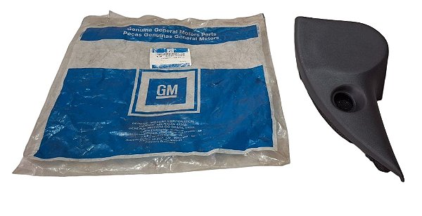 Acabamento Interno Retrovisor Esquerdo GM Corsa 1996 até 2017 Original GM 93250285 Novo de Época