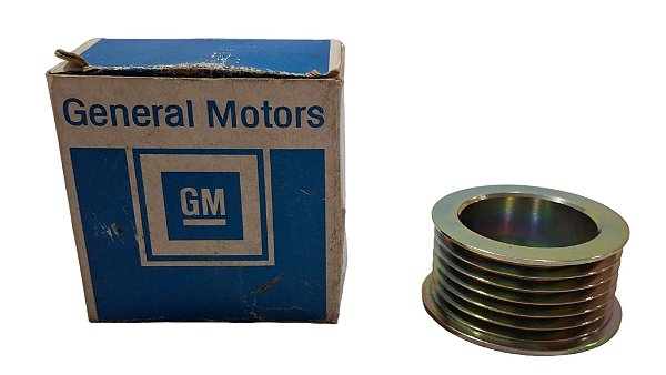 Polia do Alternador GM Omega 95/98 Astra 95/96 Suprema 95/98 Vectra 94/99 Calibra 94/95 Original GM 90486257 Novo