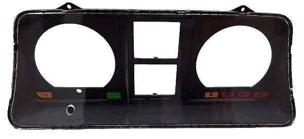 Moldura Com Lente Painel VDO GM Monza Hatch Sedan Original GM 94651445 Novo de Época
