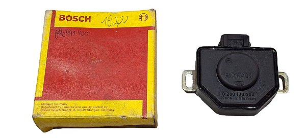 Sensor Posição Borboleta TPS Fiat Tipo Tempra Uno Elba Regata Ritmo X1/9 1979 até 1997 Original Bosch 0280120300
