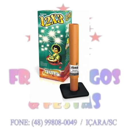 FOGUETE 12X03 TIROS