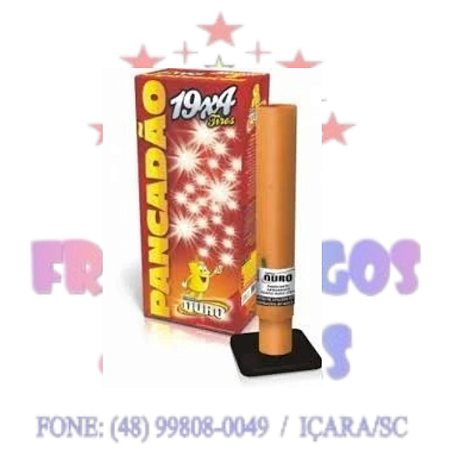 Foguete 19×4 Tiros