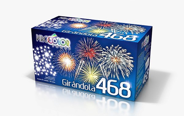 Girândola 468 Ilha de Cores 36 Tubos