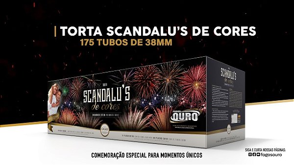 Torta Scandalu´s 175 tubos