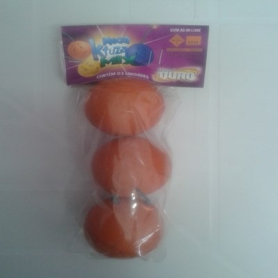 BOMBA MEGA KFUSA BALL CORES AMARELO