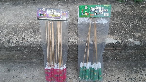 Vara apito cores c/12