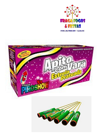 Vara Apito - Estrela Prateada 12x1