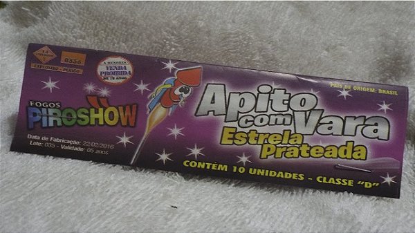 Vara Apito - Estrela Prateada 12x1