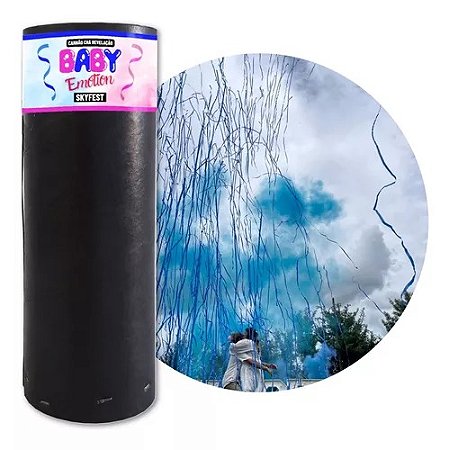 CANHÃO SERPENTINHA AZUL 3" 25 CM
