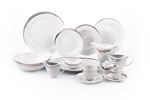 Aparelho jantar e café Porcel – Ballerina – 50 pçs