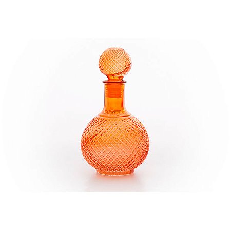 Garrafa colorida Bico de Jaca Laranja