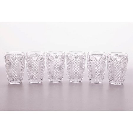 Jogo 06 copos h. Ball Paty – transparente 360 ml