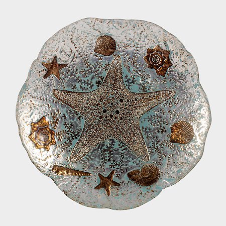 CENTRO DE MESA SULTAN SEA LIFE REAL SILVER