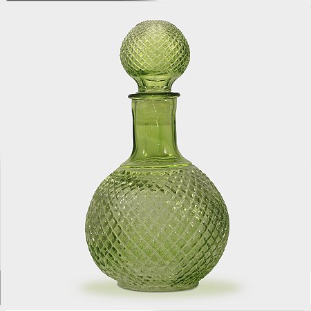 GARRAFA COLORIDA BICO DE JACA VERDE