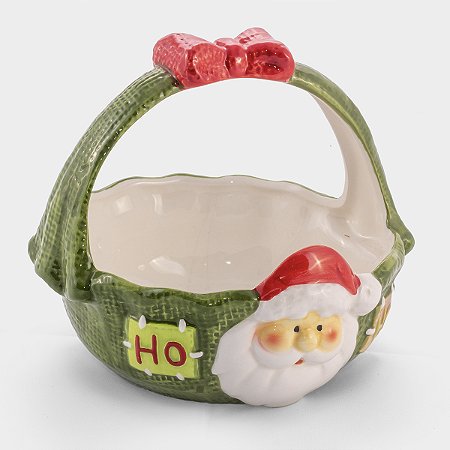 CESTA ROSTO PAPAI NOEL
