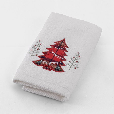 TOALHA ROSTO ÁRVORE VERMELHA