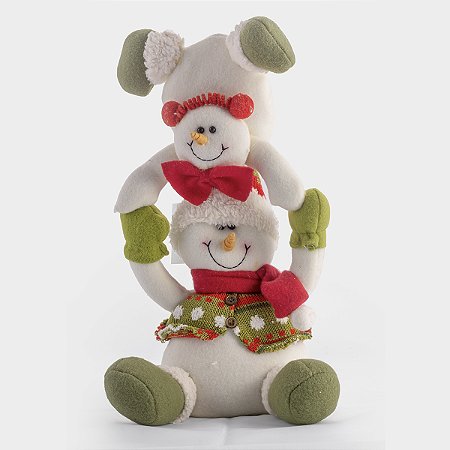 BONECO NEVE COM CACHECOL